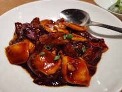 茄子烧年糕-宁波柏悦酒店·钱湖渔港