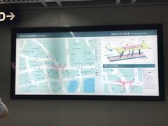车站区域示意图-王家墩东(地铁站)