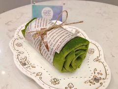 抹茶毛巾卷-贝紫Style(木马公寓店)