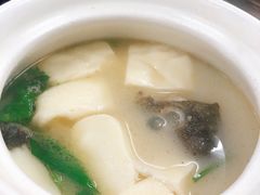 鱼头豆腐汤-正宗普宁豆干坊·洪记砂锅粥(红领巾路店)