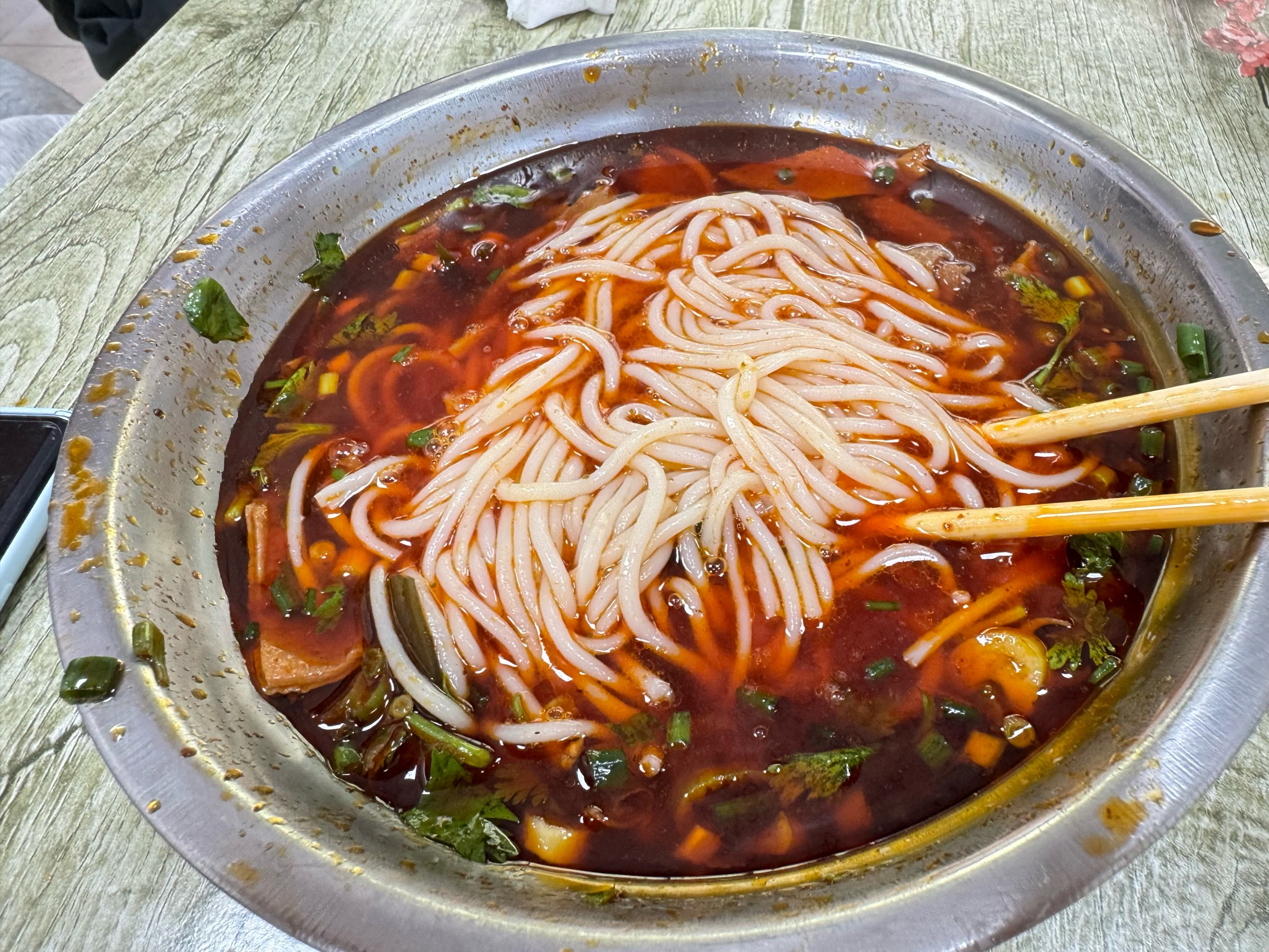 生料牛肉粉图片