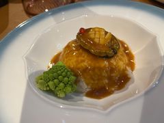 鲍鱼捞饭-悦真雅院·四合院·清真私房菜(雍和宫店)
