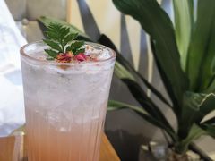 白桃接骨木花气泡水-Rosemary·纽西兰简餐(江南西店)