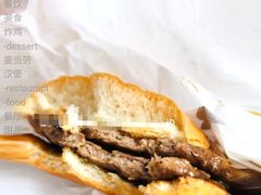 双层黑椒牛肉堡-麦当劳(武昌火车站店)