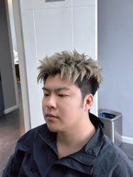 -型男帮男士假发补发·佩戴式发型