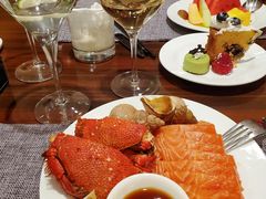 三文鱼刺身-北京希尔顿逸林酒店-逸轩西餐厅-自助餐厅