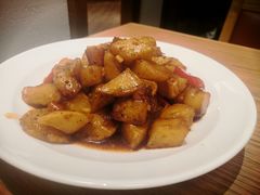 黑椒叉烧土豆丁-顺风汤馆·广府粤菜(江宸天街店)