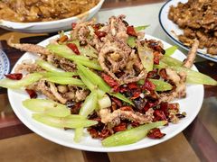 干煸鱿鱼须-鑫来子菜馆