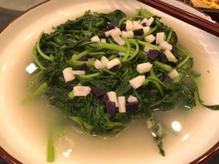 淮山紫芡煮皇帝菜-顺风山庄(水濂山店)