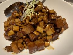 红烧肉炒笋丁-玫瑰厅上海菜(兴国路店)