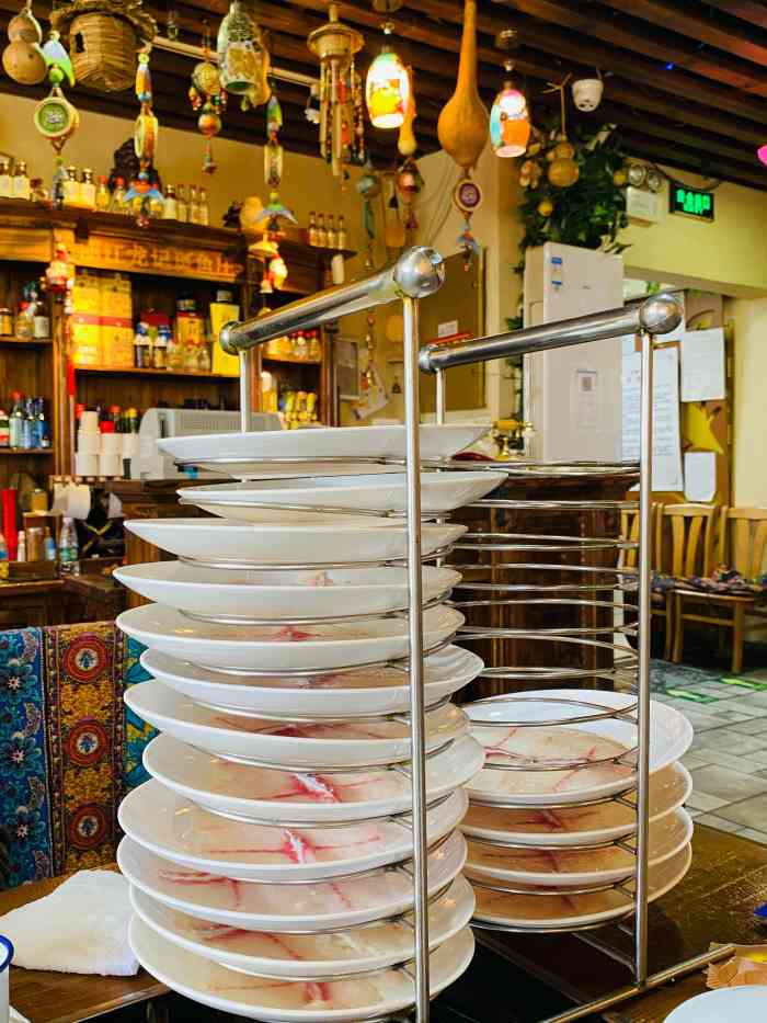 丽江龙记斑鱼庄(虎坊桥店)-"进门若大的标识就写着 喝汤 喝汤 喝汤 .