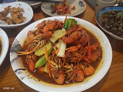 招牌十三香龙虾-玉哥·鱼虾跳·烧烤·龙虾(九亭店)
