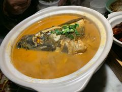 砂锅鱼头-小菜园新徽菜(南通永旺店)