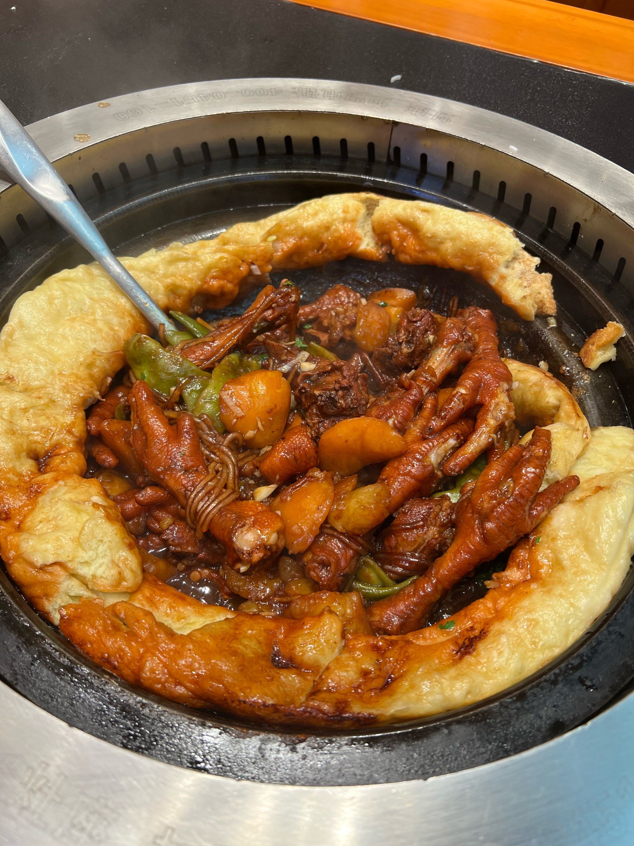 打卡灶座小锅烀饼中央大街店