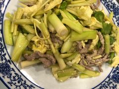茭儿菜炒鸡蛋-广迎居老正兴菜馆