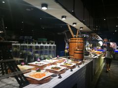 自助取餐区-V-ONE西雅图海鲜自助餐厅(仓山万达广场店)