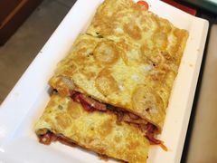 烤冷面加蛋（酸甜）-邢氏老太太烤串(北兴街店)