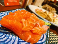三文鱼片-济南鲁能贵和洲际酒店-第六层自助餐厅