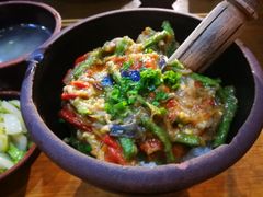 茄子配豆角-擂饭(五一广场店)