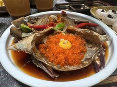 -草家酱蟹炭火烤肉店(珲春南路二店)