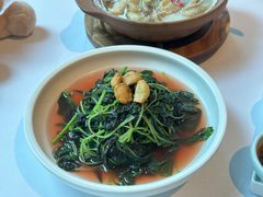 上汤浸季节时令菜苗-广州富力丽思卡尔顿酒店·丽轩·粤菜