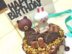 line巧克力蛋糕-半勺舒舒生日蛋糕店
