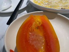 木瓜炖雪蛤-花园茶楼(兴城西路店)