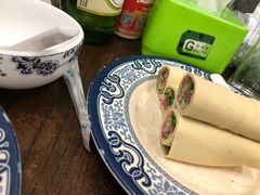 豆皮卷香菜-京味小馆(东坝店)