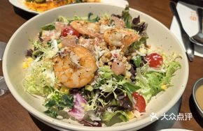 Ice Plant Shrimp Salad