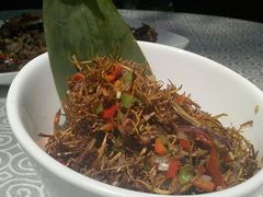 干煸茶树菇&nbsp;-甲21号招待所