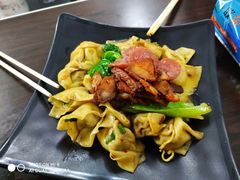 叉烧干捞扁食-明叔捞面