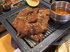 炭烤秘制猪颈肉-simply thai天泰(长泰广场店)