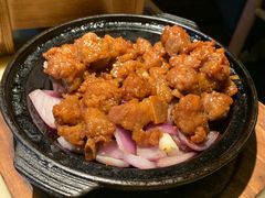 蒜香蜜汁排骨-绿茶餐厅(广州天河城店)