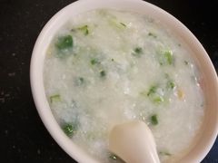 咸蛋菜心粥-熊记鸡粥瑞熊美食店(石岗大街店)