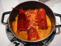 法国布列塔尼蓝龙虾意面-Le Bistrot de Racine