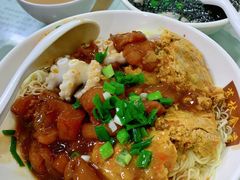 蟹膏牛筋八爪鱼捞面-荔林食店(西华路店)
