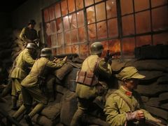 夜袭仓库（场景再现）-上海四行仓库抗战纪念馆