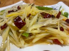 酸辣土豆丝-安吉将军阁土菜馆(将军关漂流店)
