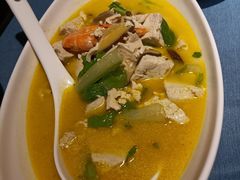 八小时鸡汤炖自制豆腐-清真·卡德尔大叔新疆主题餐厅(龙汇路店)