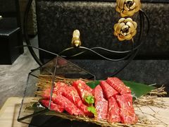 黑毛和牛拼盘-焼肉 薩摩牛旬 A5鹿児島黒毛和牛一頭買い　(渋谷本店)
