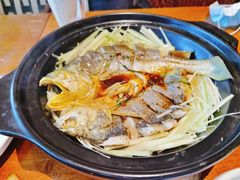 香茅焗东海大黄鱼-云海肴·汽锅鸡·云南菜(苏州中心店)
