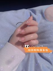 -手牵手美甲