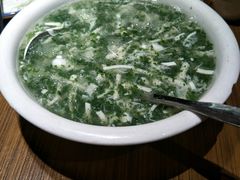 荠菜肉丝豆腐羹-湘聚缘湘菜馆(斜土路店)