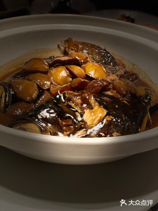 南京香格里拉·江南灶中餐厅-招牌鱼头佛跳墙-菜-招牌鱼头佛跳墙图片-