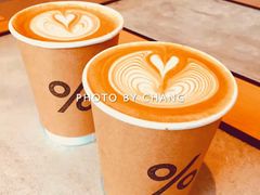 咖啡拿铁-% Arabica阿拉比卡咖啡烘焙工坊