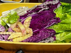 云南特色蔬菜拼盘-花菇朵·云山雀 ll 野生菌火锅·精品云南菜(万柳店)