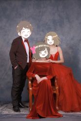 -时光纪亲子全家福照相馆(静安店母女写真父母纪念照)