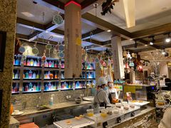 自助取餐区-怡咖啡海鲜自助餐厅(浦东香格里拉店)