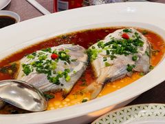 古法葱油小鲳鱼拼水潺-瓯越·海鲜·瓯味一品(IM长宁国际店)