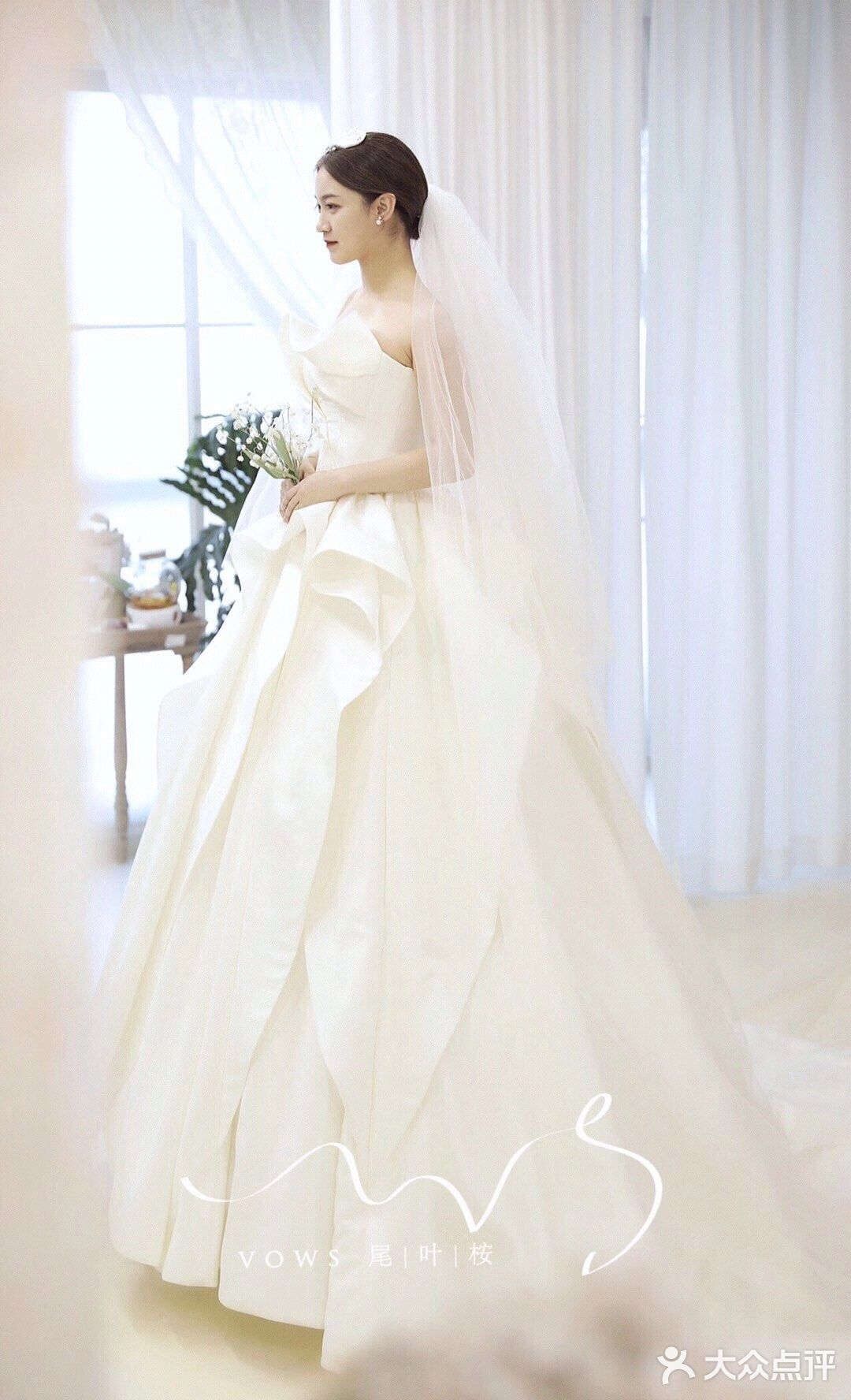 今是天很温的柔美美新娘》尾叶桉试纱日记